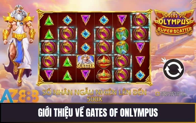 Gates of Olympus là trò chơi nổ hũ đổi thưởng trực tuyến tạiAZ888